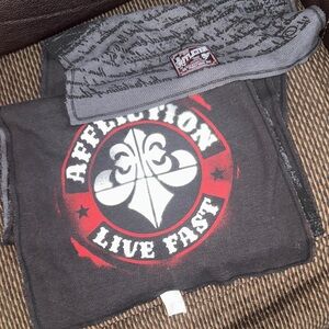 Affliction Live Fast Divio Spray Scarf - Reversible